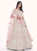 Off White Designer Lehenga Choli