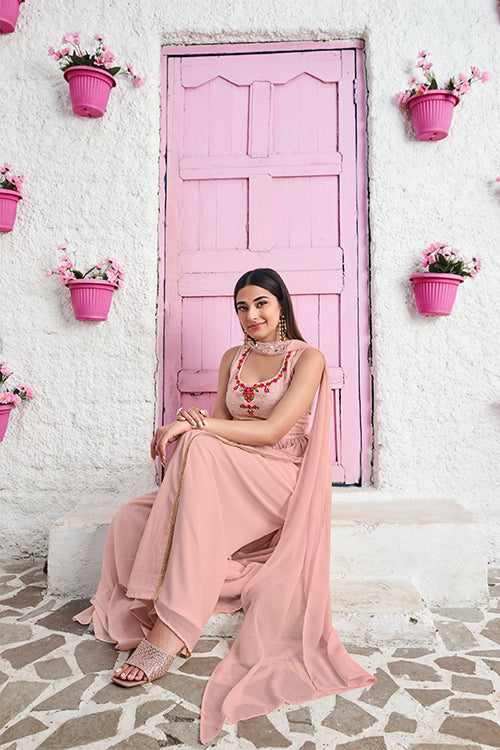 Exclusive Designer Embroidered Stitched Stylish Salwar Palazzo Collection