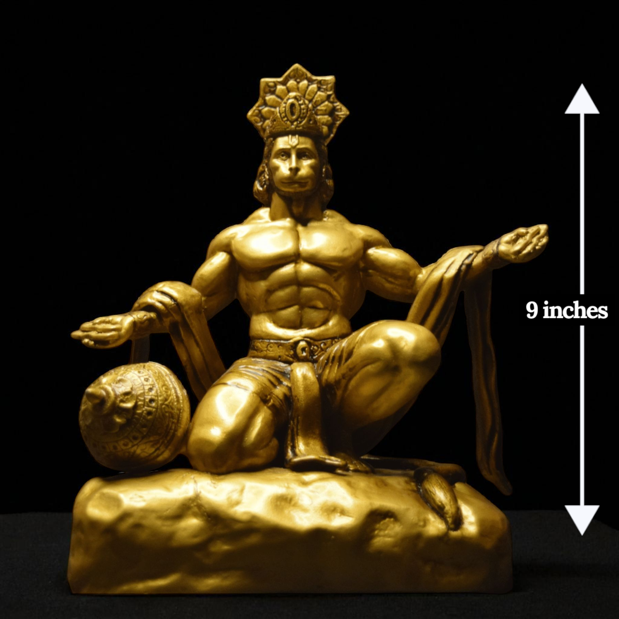 Hanuman ji Murti - Shri Ram Bhakti  : Exclusive Design - Fabzie - Home Decor Elegance