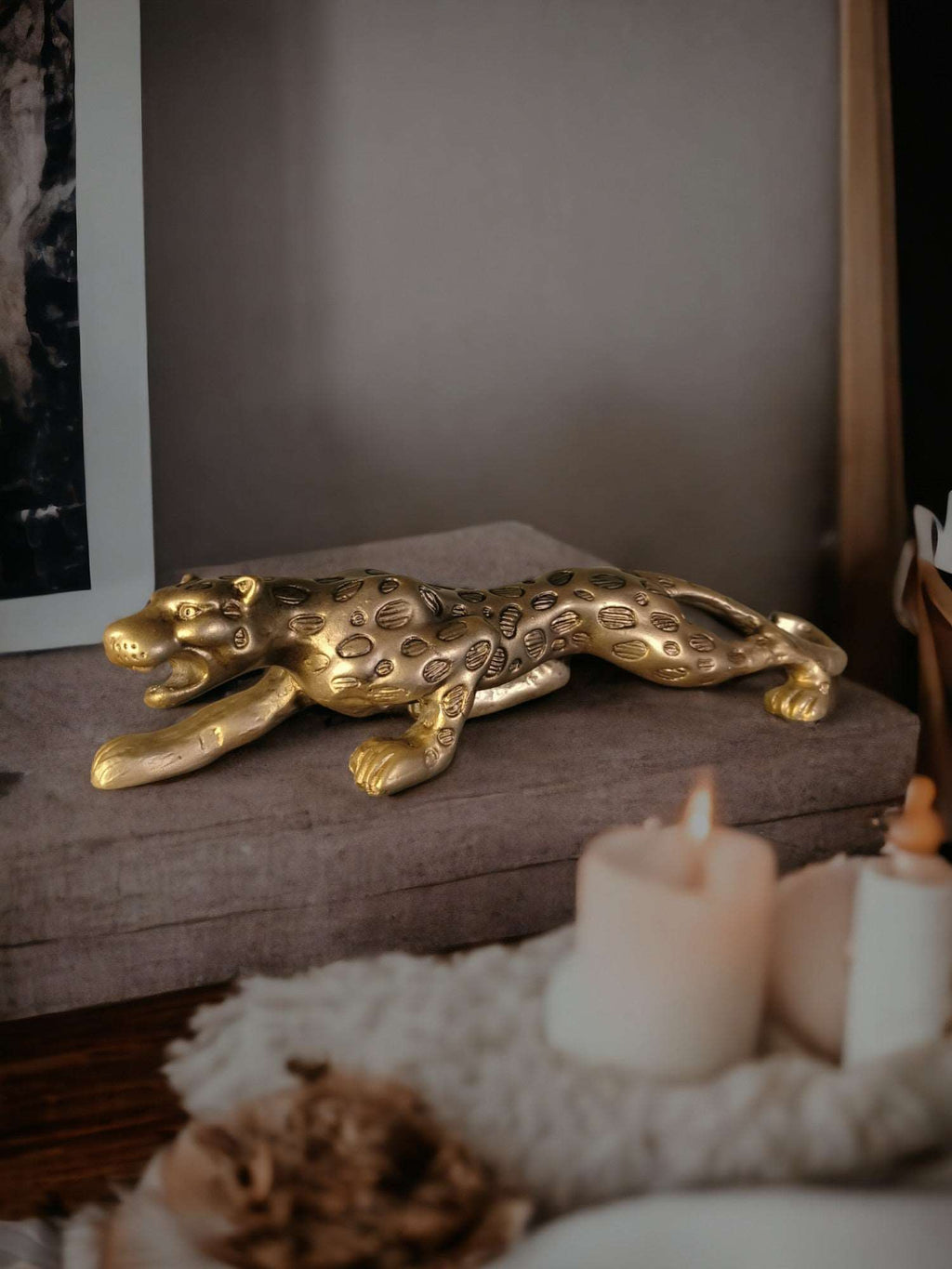 Leopard statue - Stunning interior decor - Fabzie - Home Decor Elegance