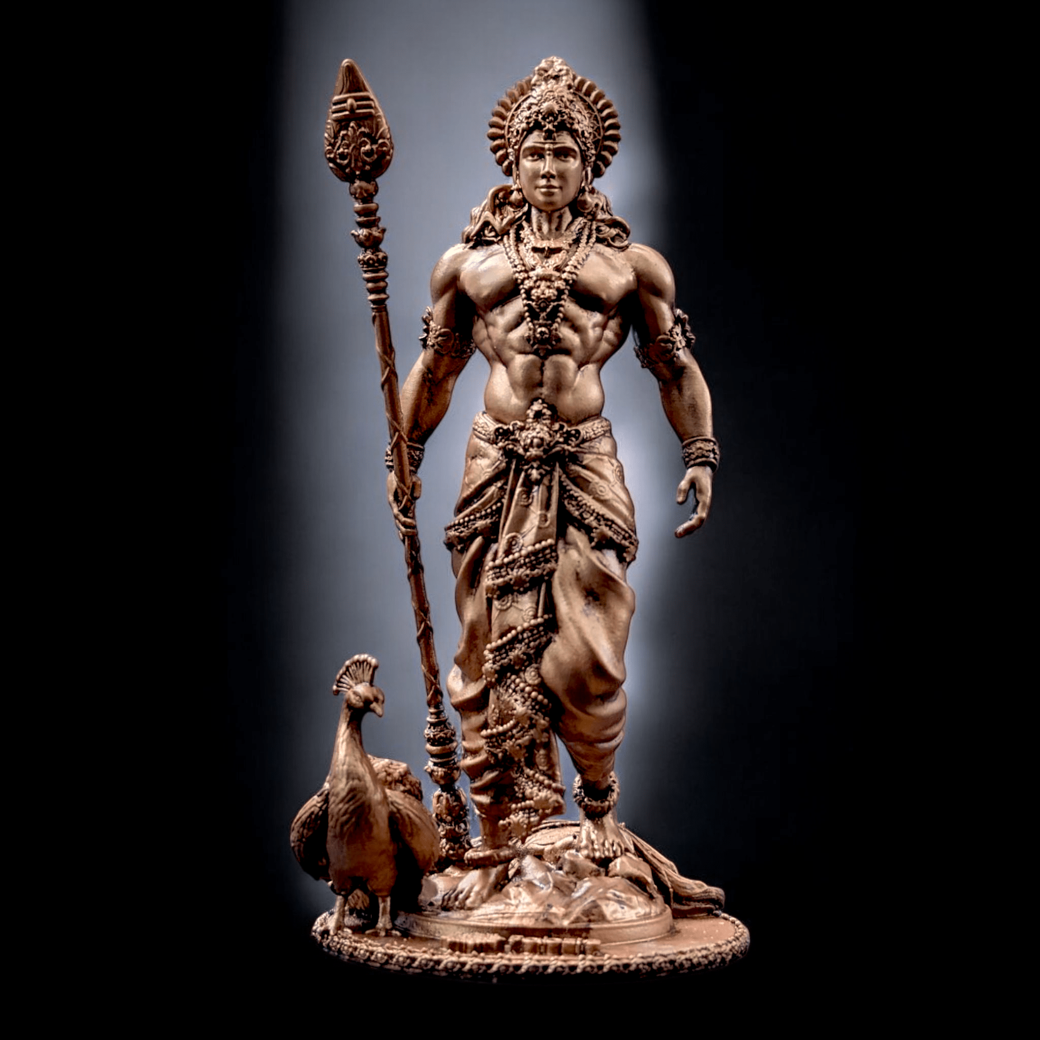 Lord Kartikey - Car Dashboard - Fabzie - Home Decor Elegance