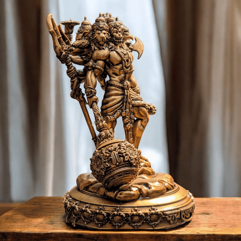 Panchmukhi Hanuman Ji – Guardian of Five Energies - Fabzie - Home Decor Elegance