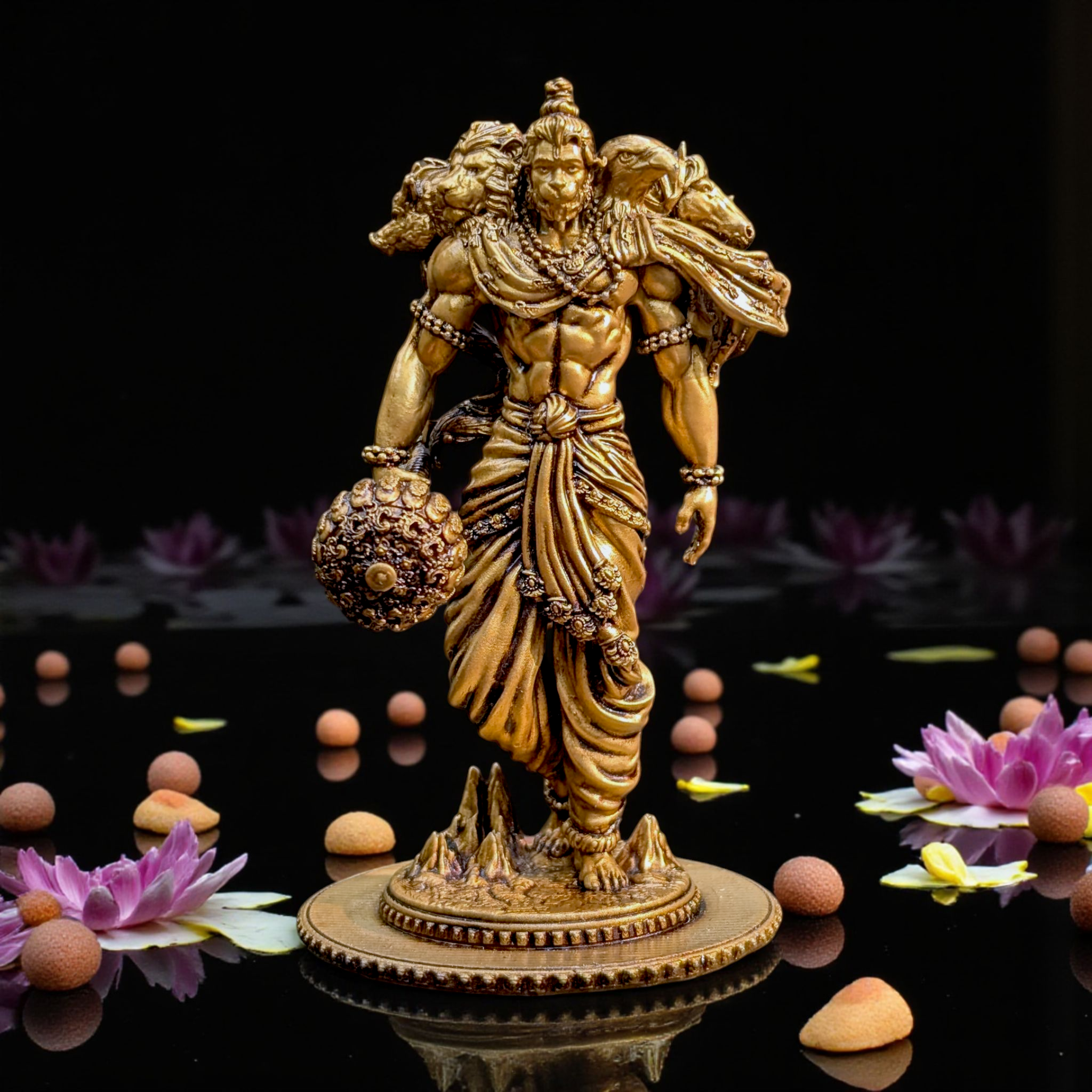 Panchmukhi Hanuman Ji – The Supreme Protector and Destroyer of Negativity - Fabzie - Home Decor Elegance