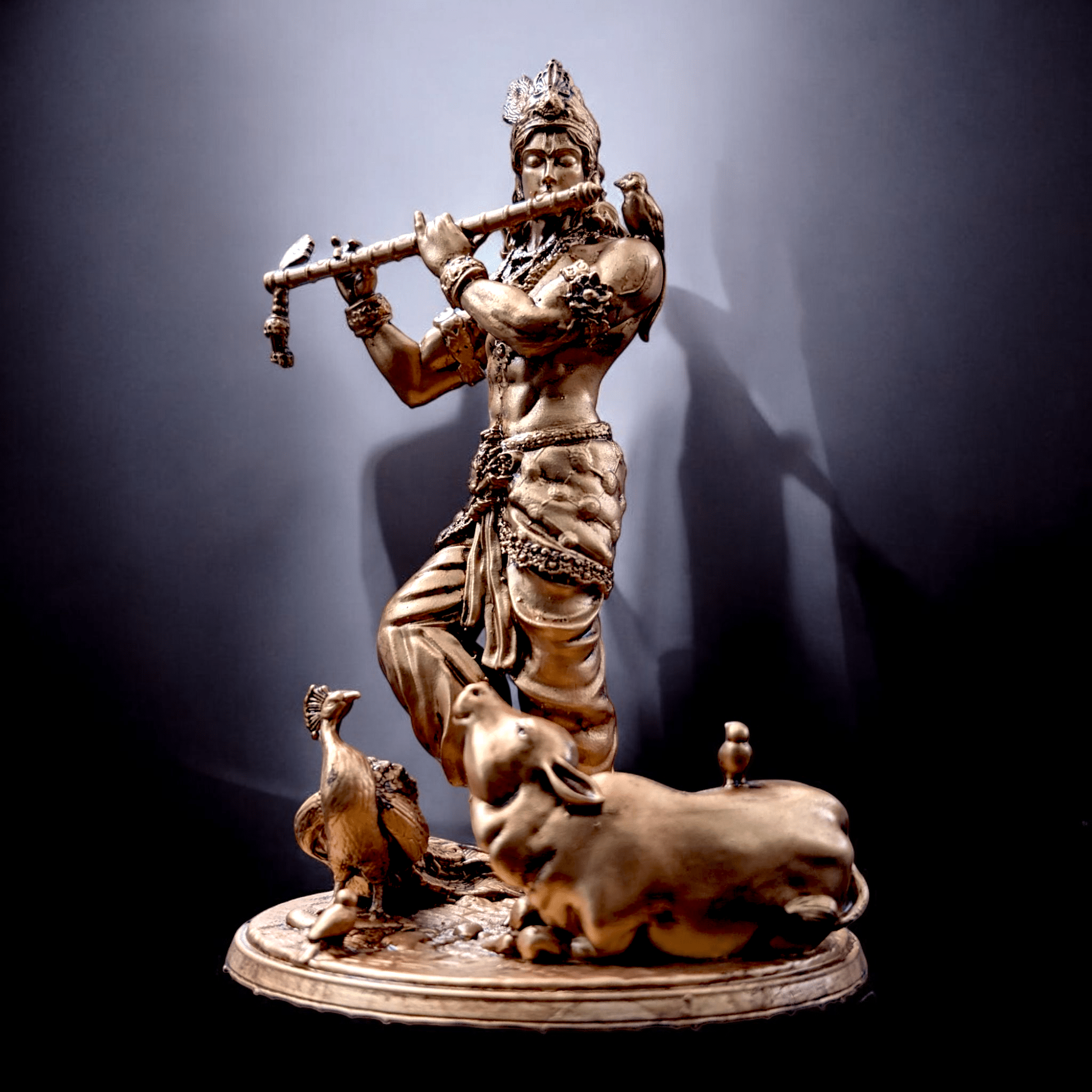 Krishna with flute - Car Dashboard - Fabzie - Home Decor Elegance