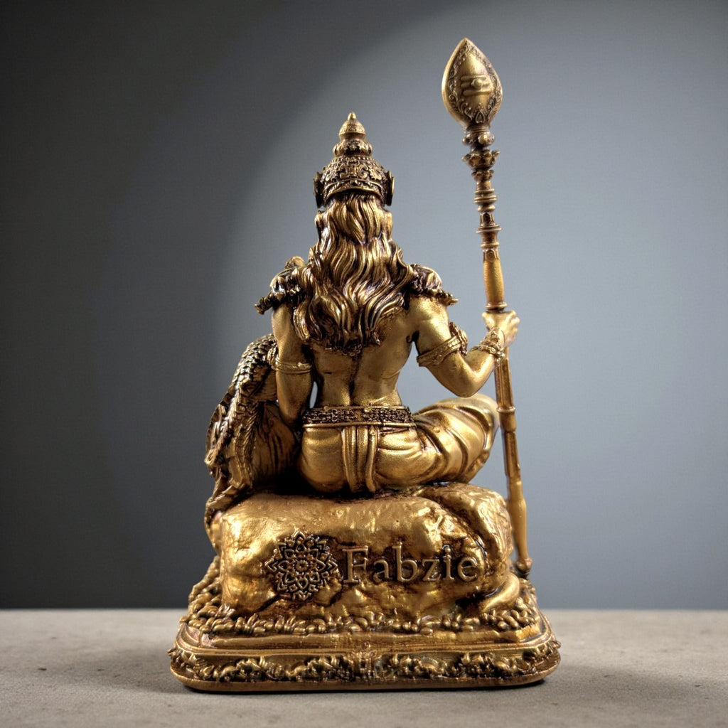 Kartikeya ji (Murugan/Subrahmanya) – The Divine Warrior of Victory & Courage (Sitting Posture) - Fabzie - Home Decor Elegance