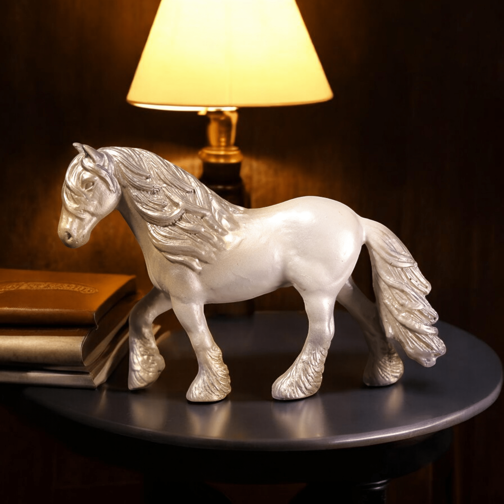 Horse  With Hair - Elegant Equestrian Decor.
