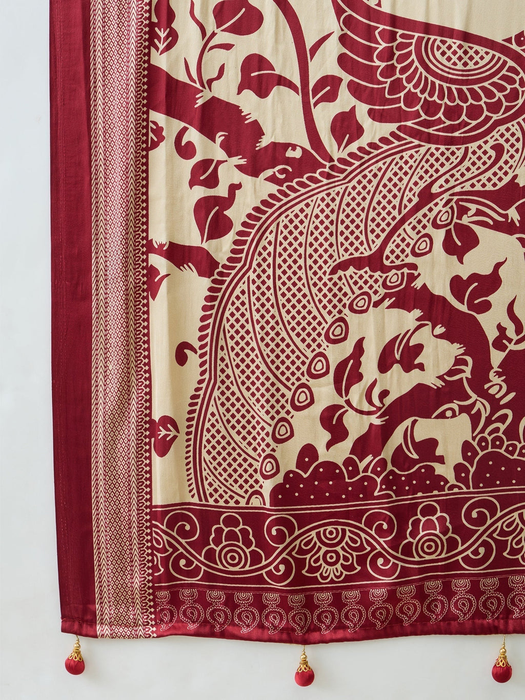 Aakriti Contemporary Semi Modal Saree for Special Occasions