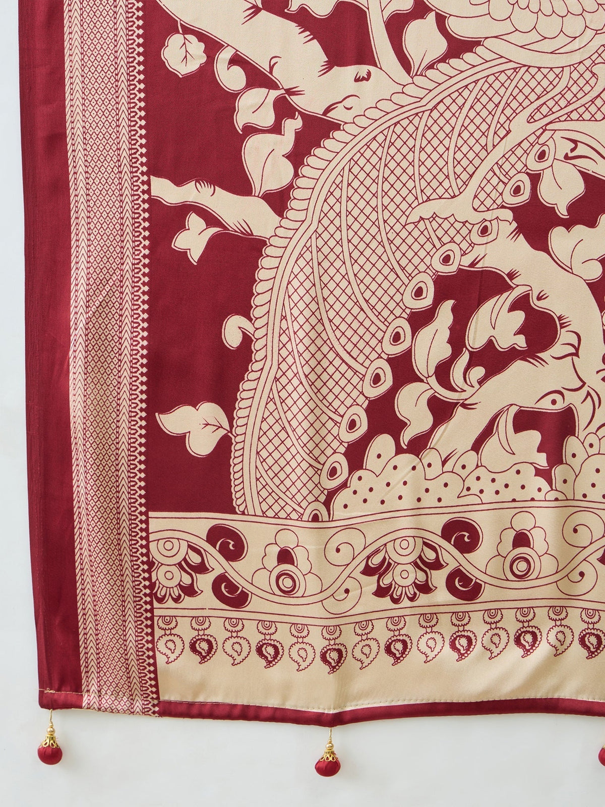 Aakriti Contemporary Semi Modal Saree for Special Occasions