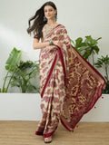 Aakriti Contemporary Semi Modal Saree for Special Occasions