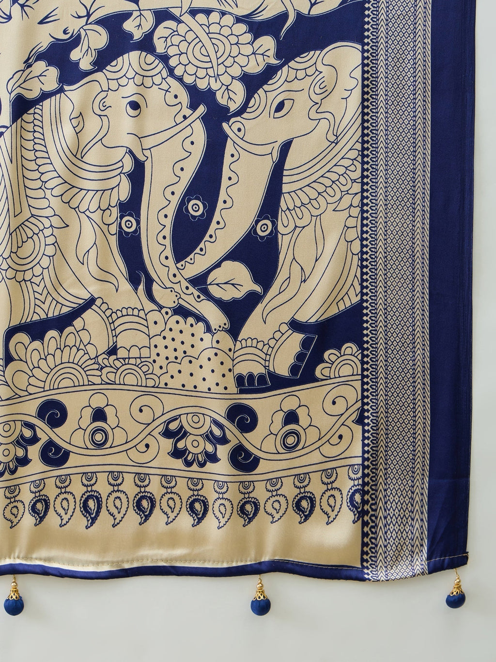 Aakriti Contemporary Semi Modal Saree for Special Occasions