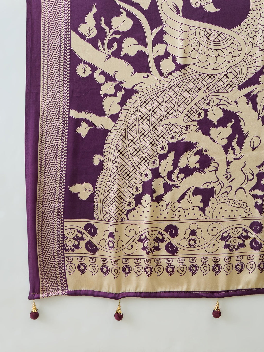 Aakriti Contemporary Semi Modal Saree for Special Occasions