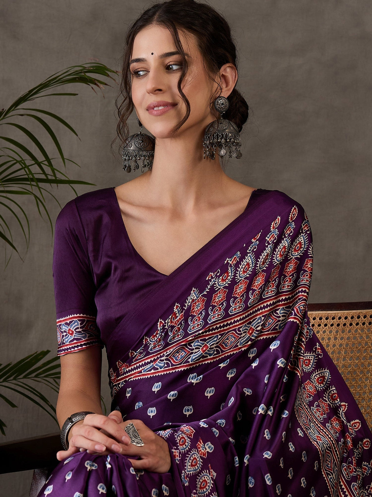 Aarohi Premium Semi Modal Saree for Festive Wear