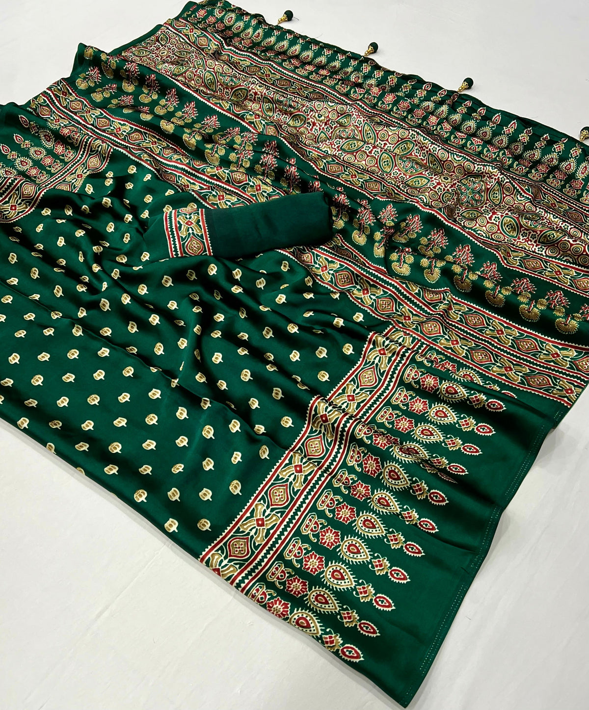 Aarohi Premium Semi Modal Saree for Festive Wear