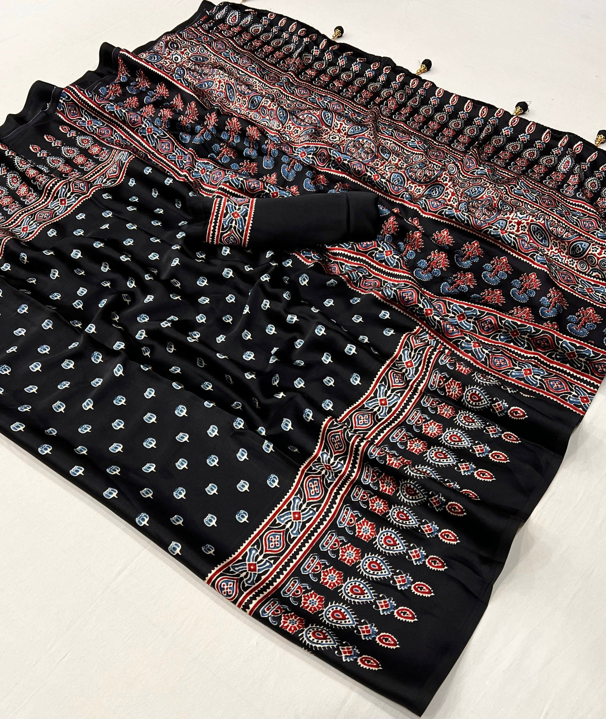 Aarohi Premium Semi Modal Saree for Festive Wear