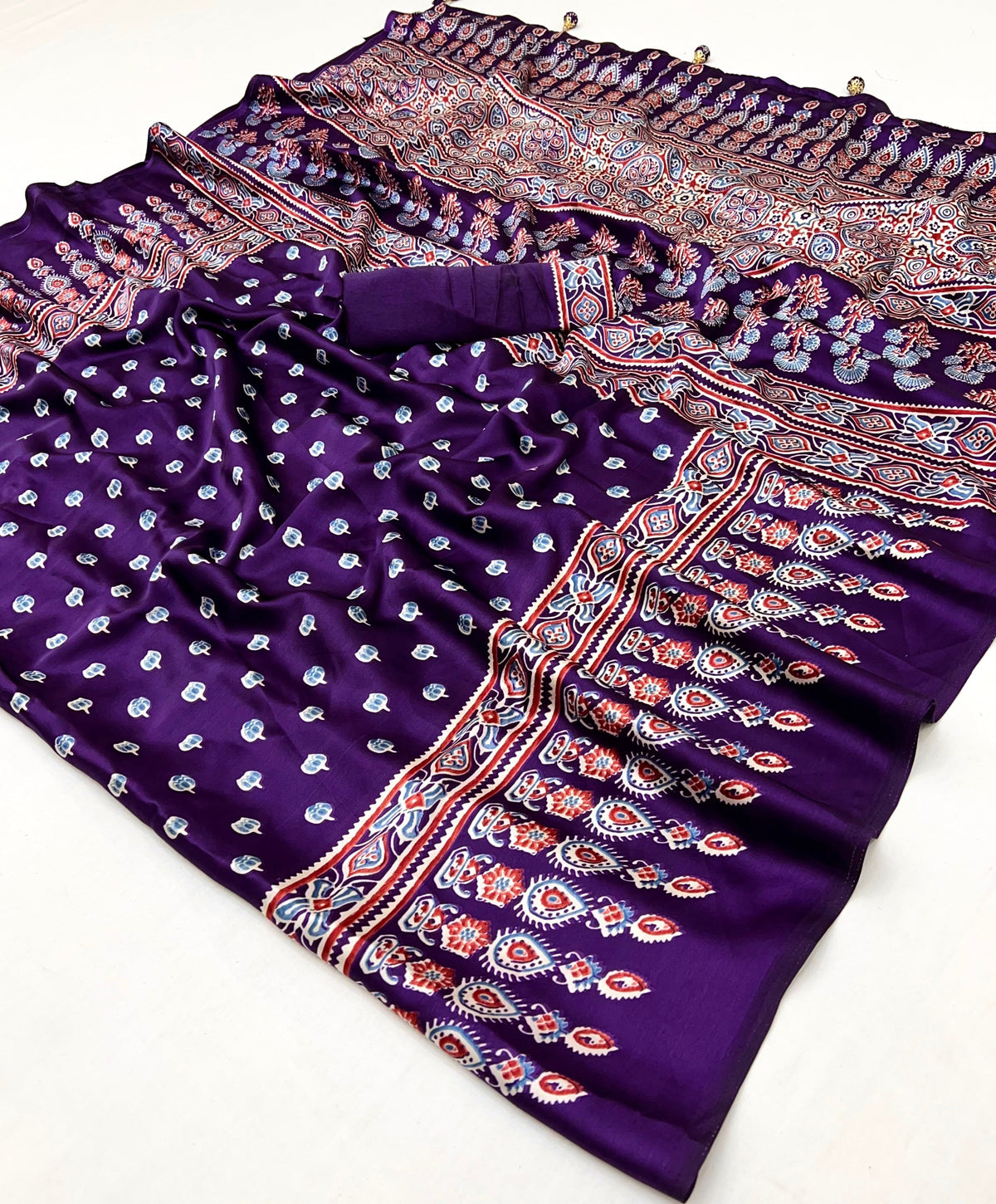 Aarohi Premium Semi Modal Saree for Festive Wear