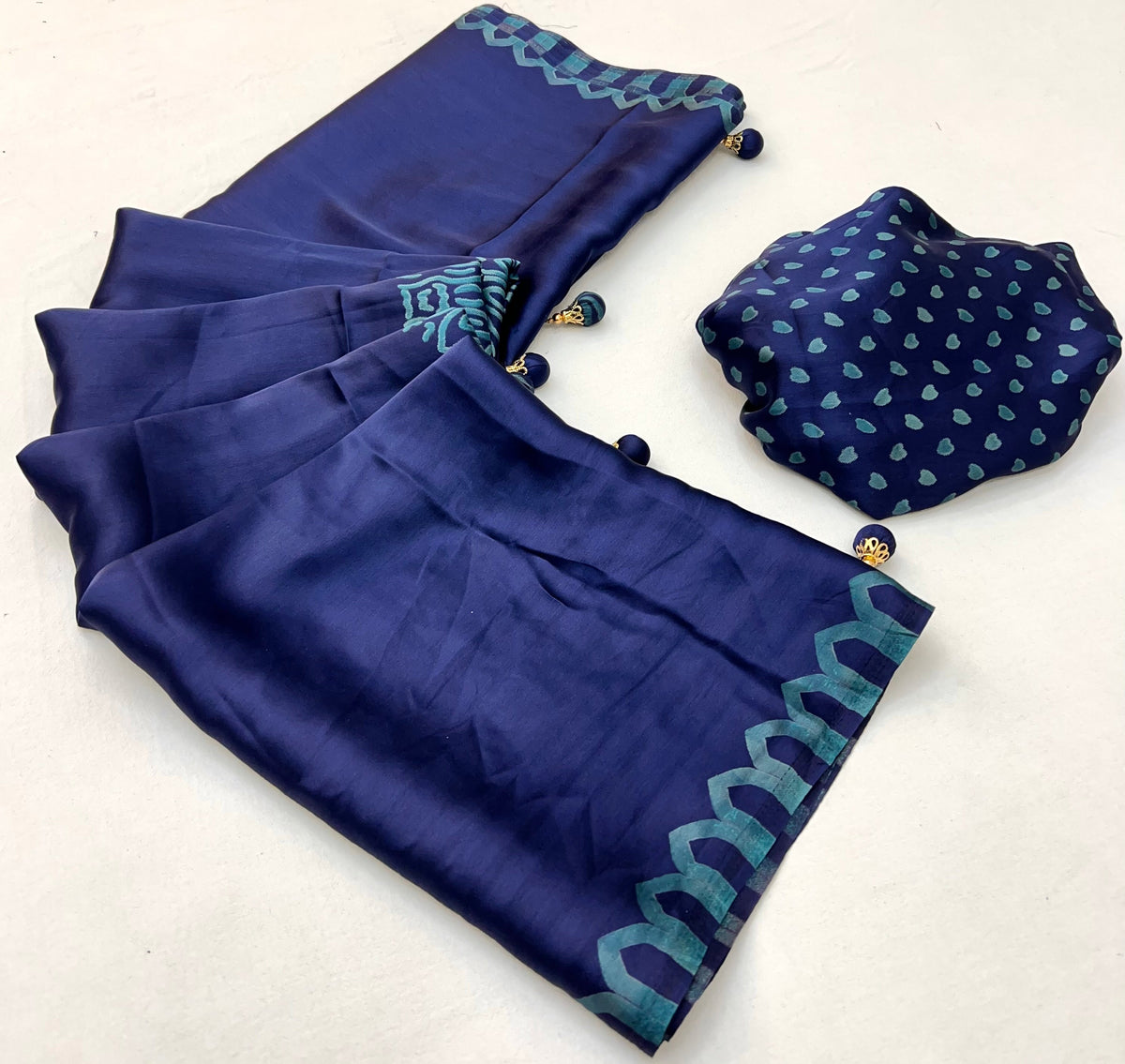 Anvaya Stylish Semi Modal Saree for Party & Festive Wear