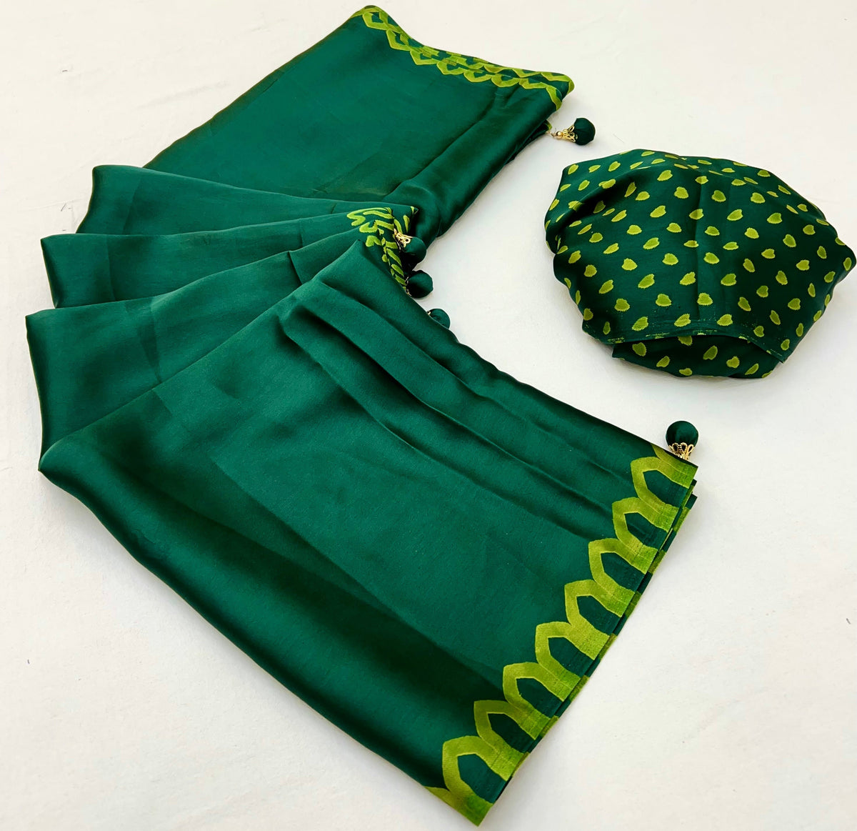 Anvaya Stylish Semi Modal Saree for Party & Festive Wear