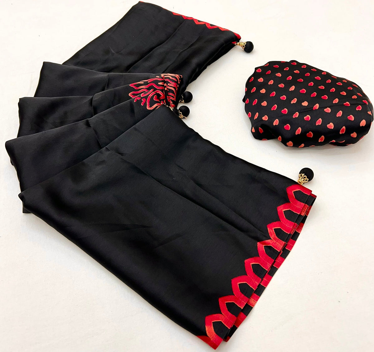 Anvaya Stylish Semi Modal Saree for Party & Festive Wear