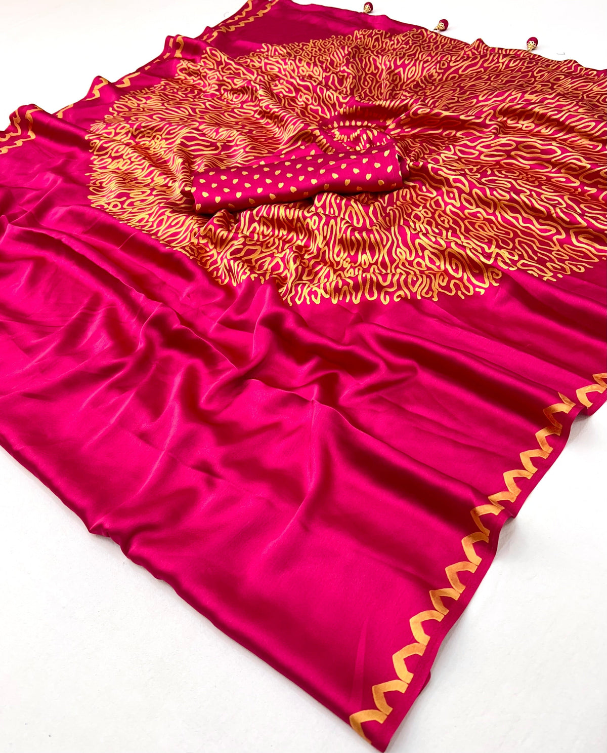 Anvaya Stylish Semi Modal Saree for Party & Festive Wear