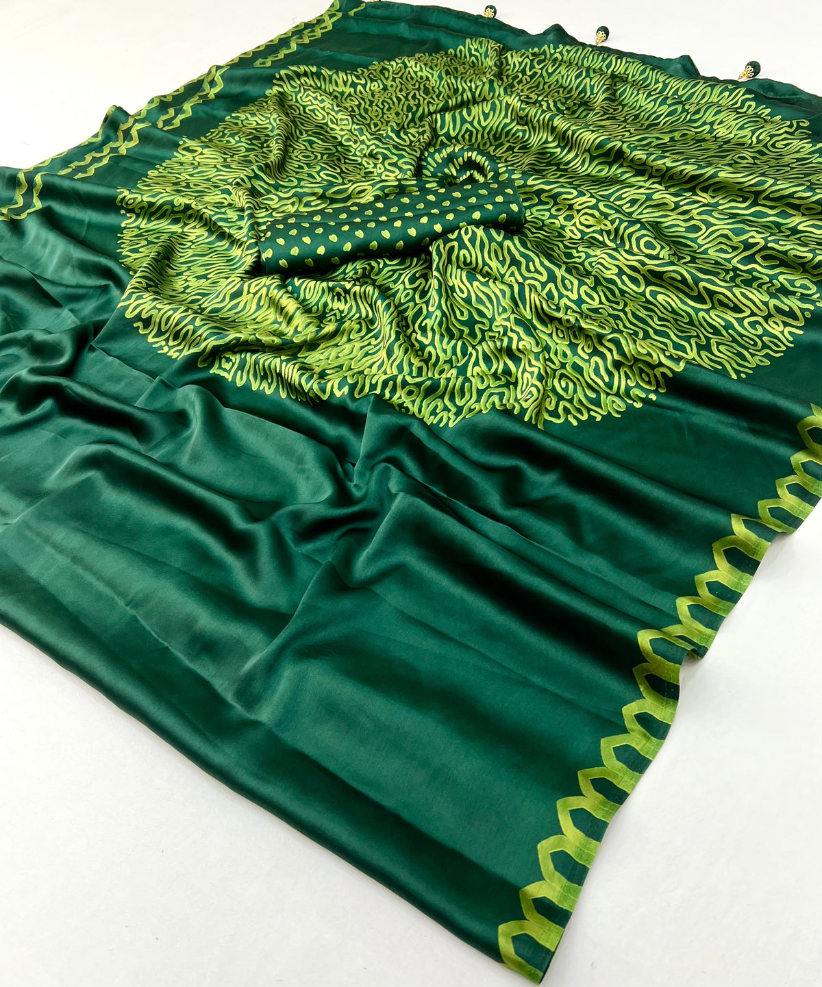 Anvaya Stylish Semi Modal Saree for Party & Festive Wear