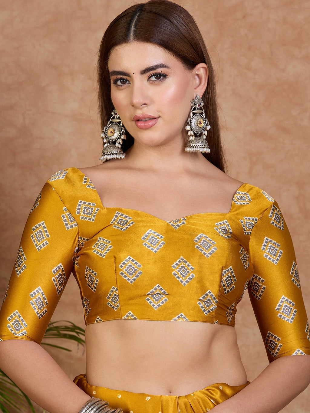 Aroshni Lightweight Semi Modal Saree for Festive Occasions