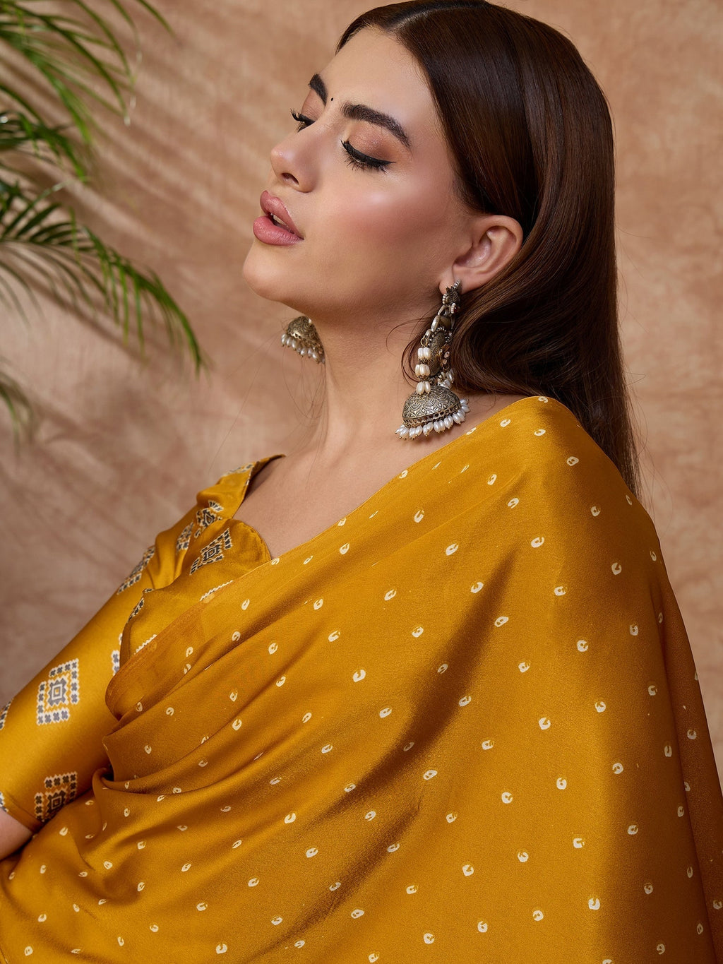 Aroshni Lightweight Semi Modal Saree for Festive Occasions