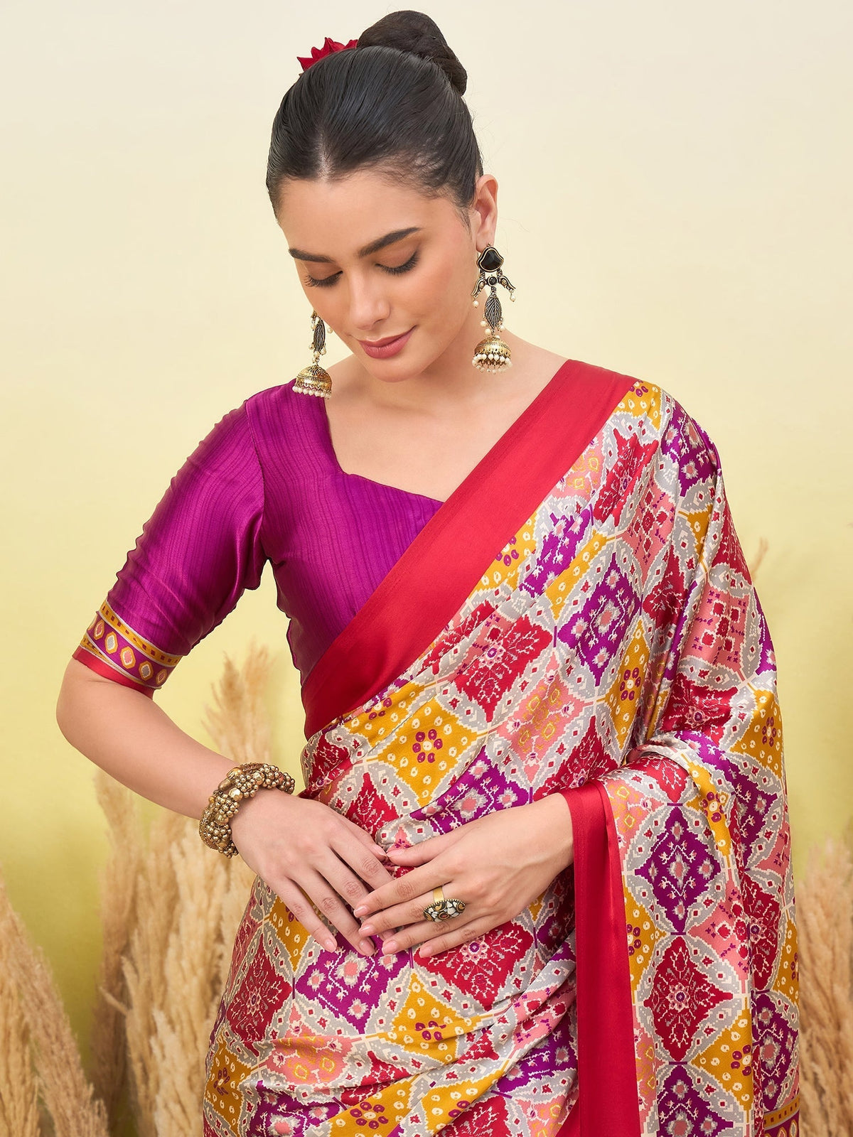 Arunika Premium Semi Modal Saree for Festive Wear