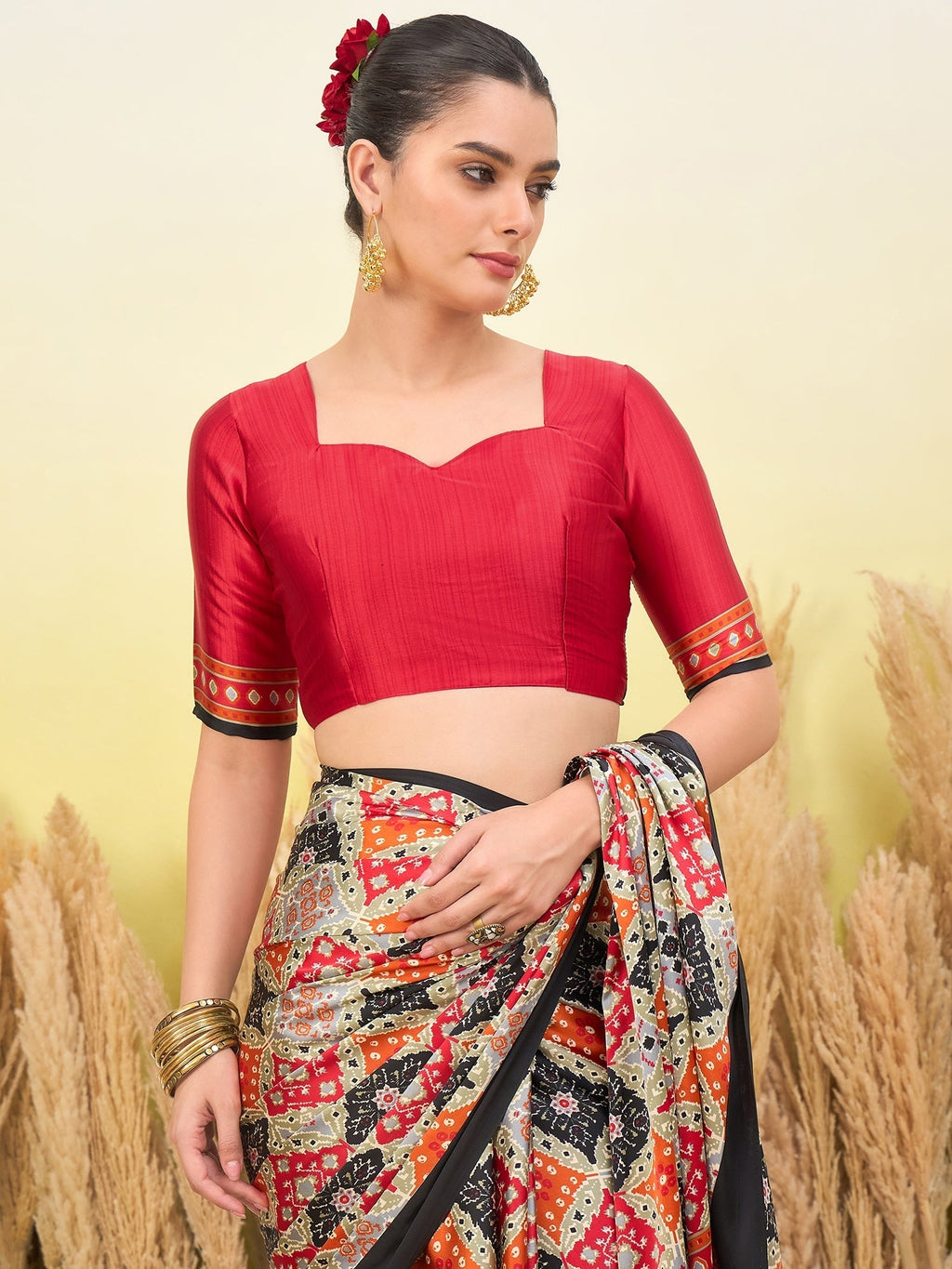 Arunika Premium Semi Modal Saree for Festive Wear