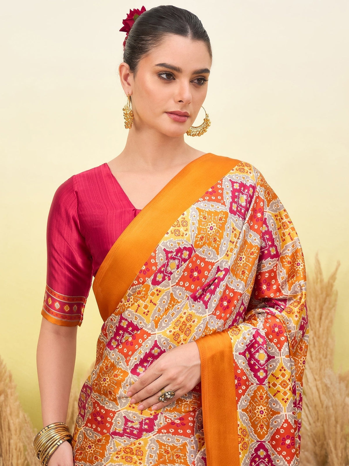 Arunika Premium Semi Modal Saree for Festive Wear