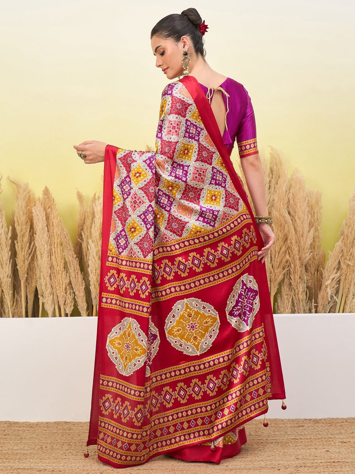 Arunika Premium Semi Modal Saree for Festive Wear
