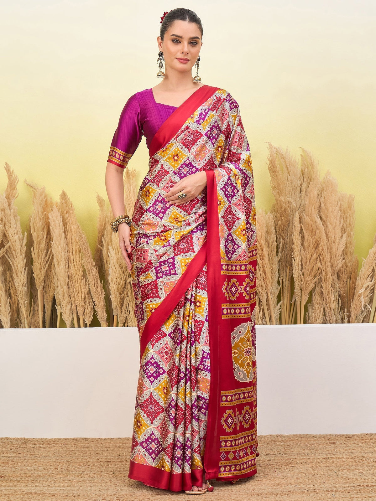Arunika Premium Semi Modal Saree for Festive Wear