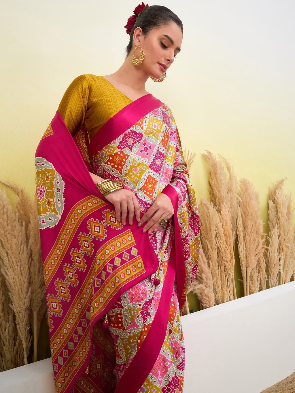 Arunika Premium Semi Modal Saree for Festive Wear