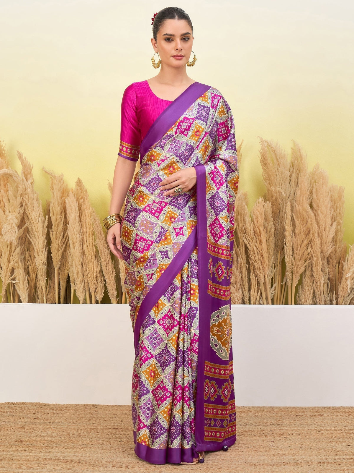Arunika Premium Semi Modal Saree for Festive Wear