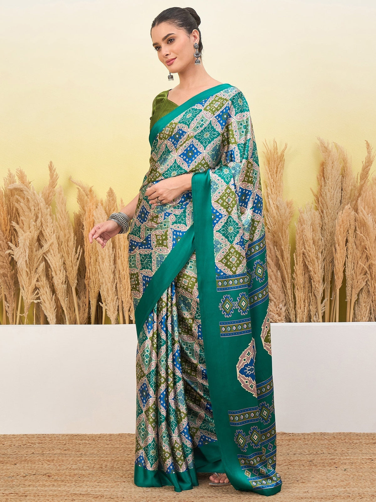 Arunika Premium Semi Modal Saree for Festive Wear