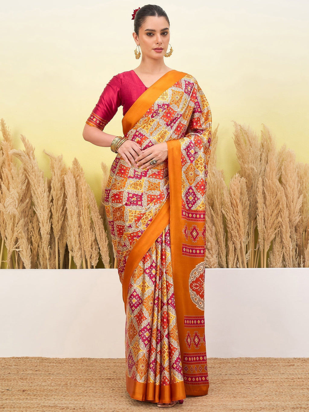 Arunika Premium Semi Modal Saree for Festive Wear