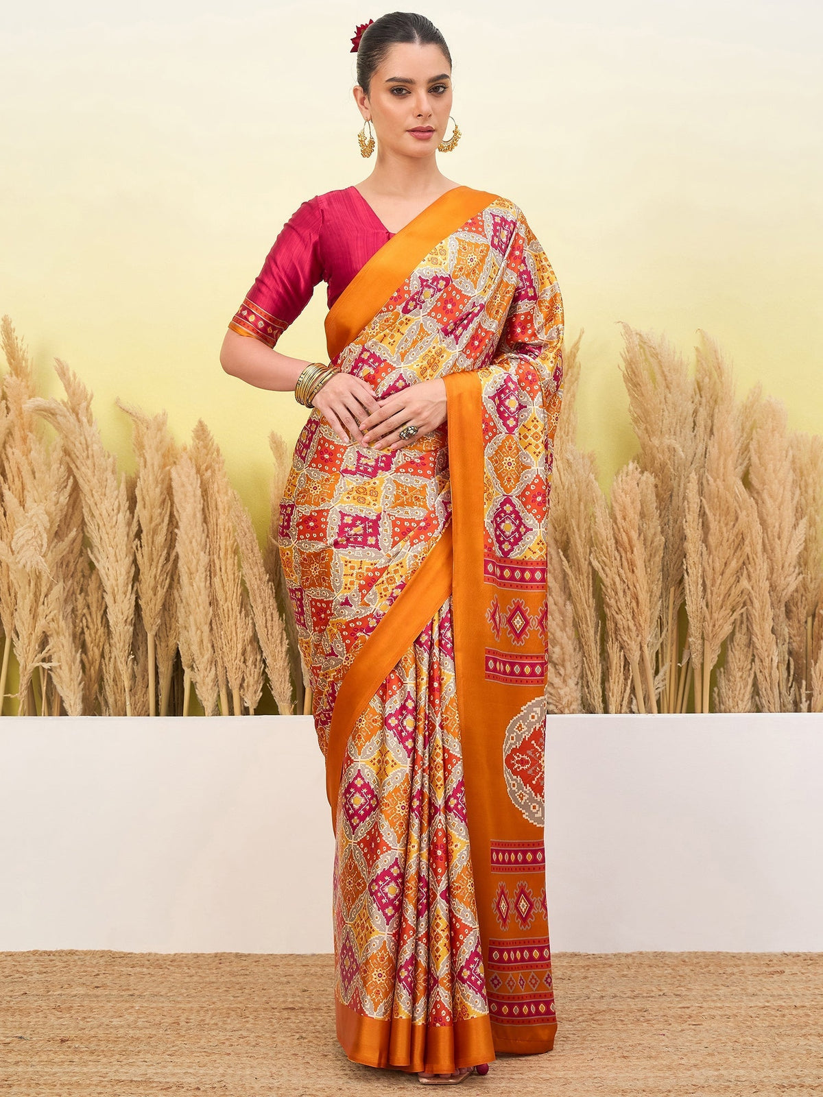 Arunika Premium Semi Modal Saree for Festive Wear
