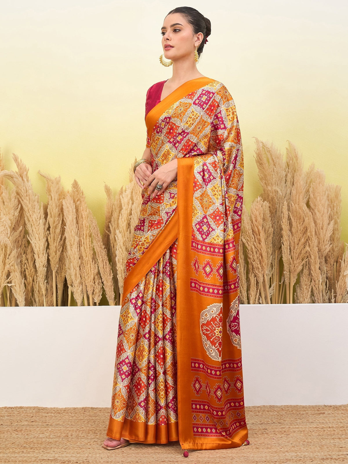 Arunika Premium Semi Modal Saree for Festive Wear