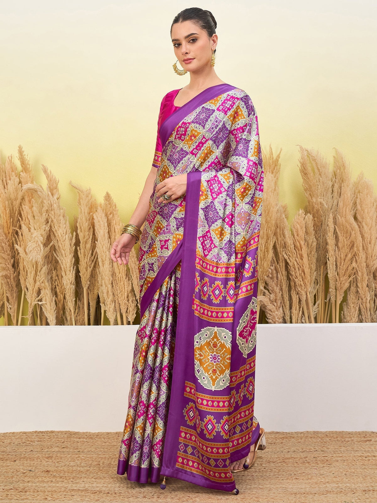 Arunika Premium Semi Modal Saree for Festive Wear