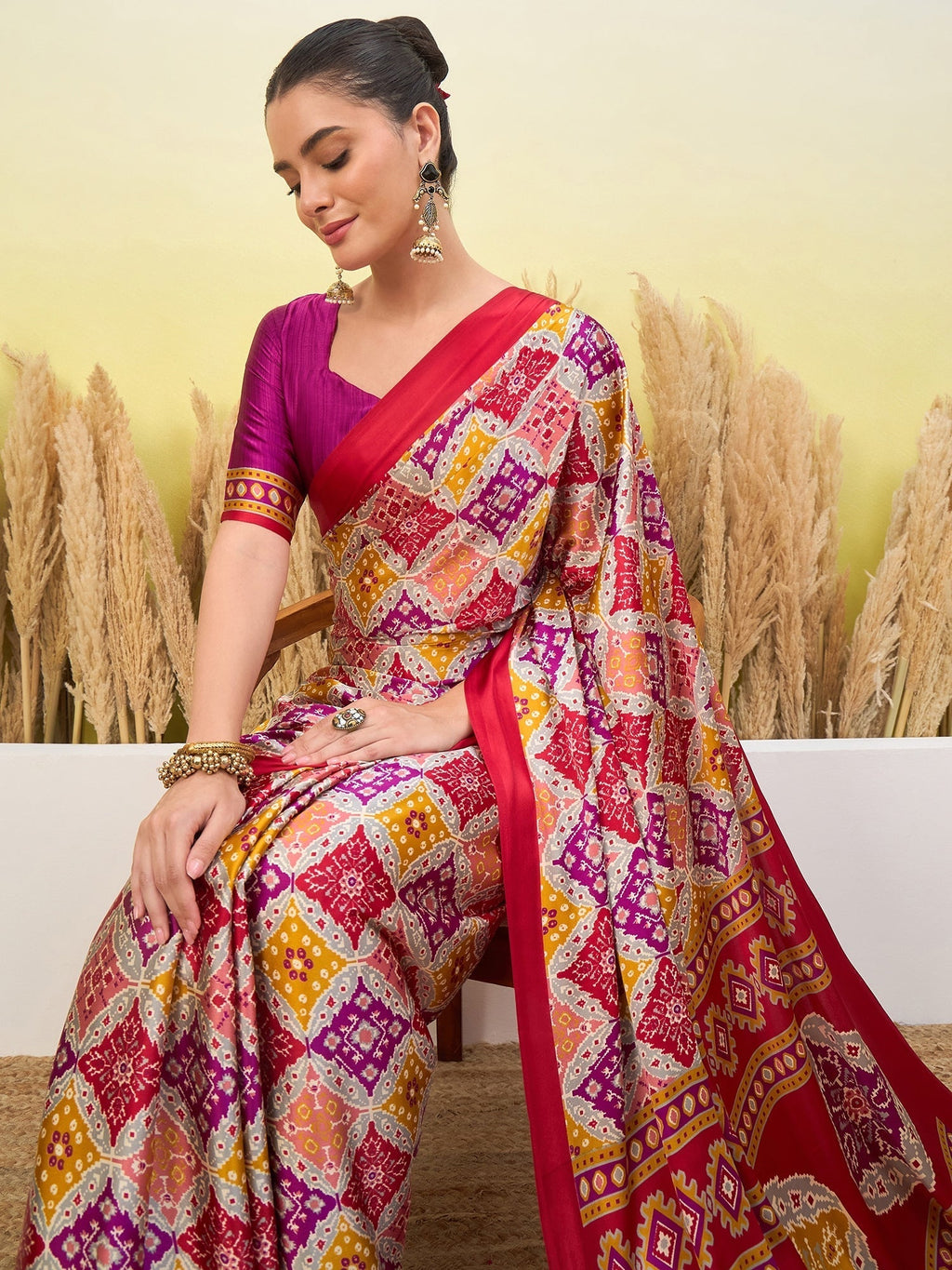 Arunika Premium Semi Modal Saree for Festive Wear
