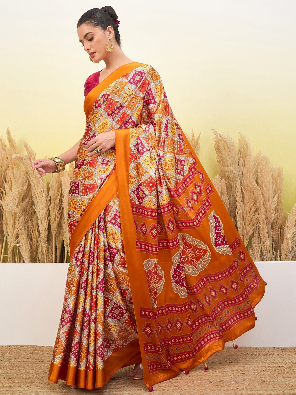 Arunika Premium Semi Modal Saree for Festive Wear