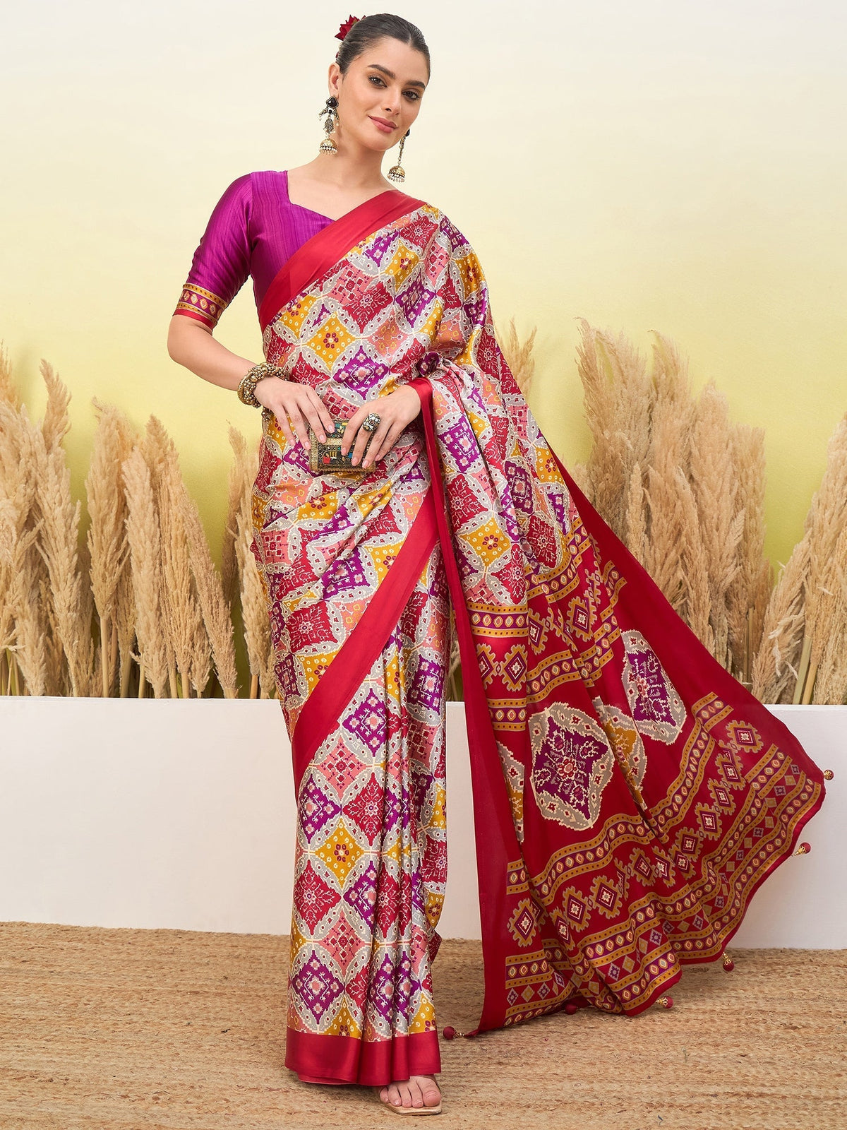 Arunika Premium Semi Modal Saree for Festive Wear