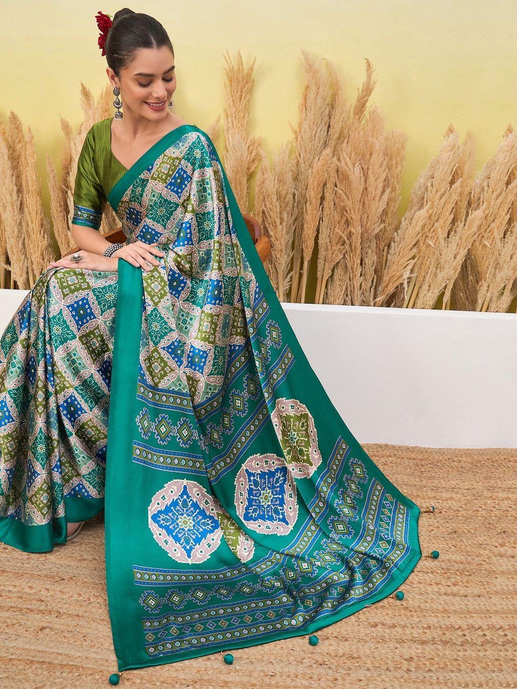 Arunika Premium Semi Modal Saree for Festive Wear