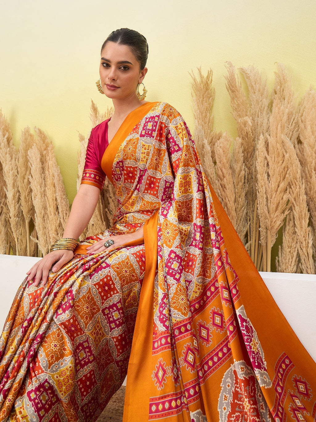 Arunika Premium Semi Modal Saree for Festive Wear