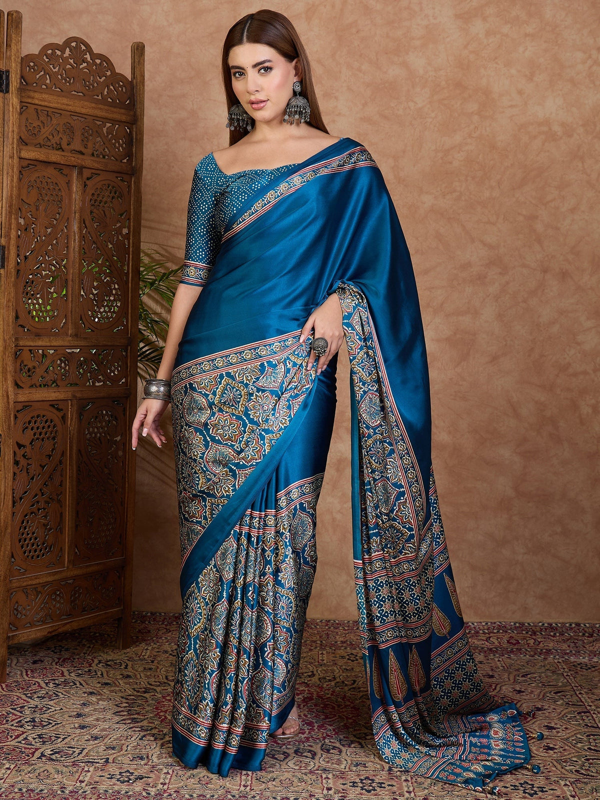 Avyanna Soft Drape Semi Modal Saree for Party Wear