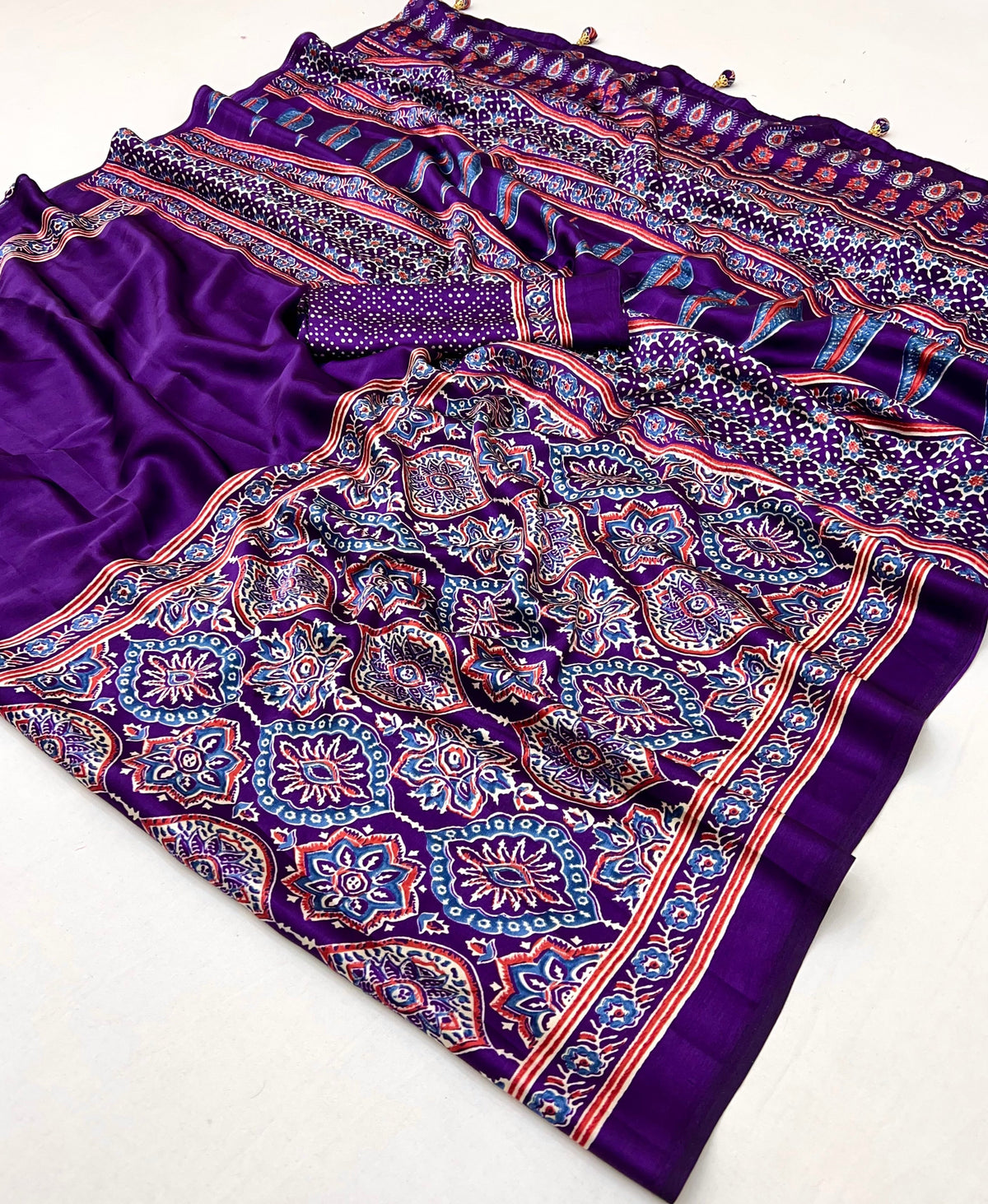 Avyanna Soft Drape Semi Modal Saree for Party Wear