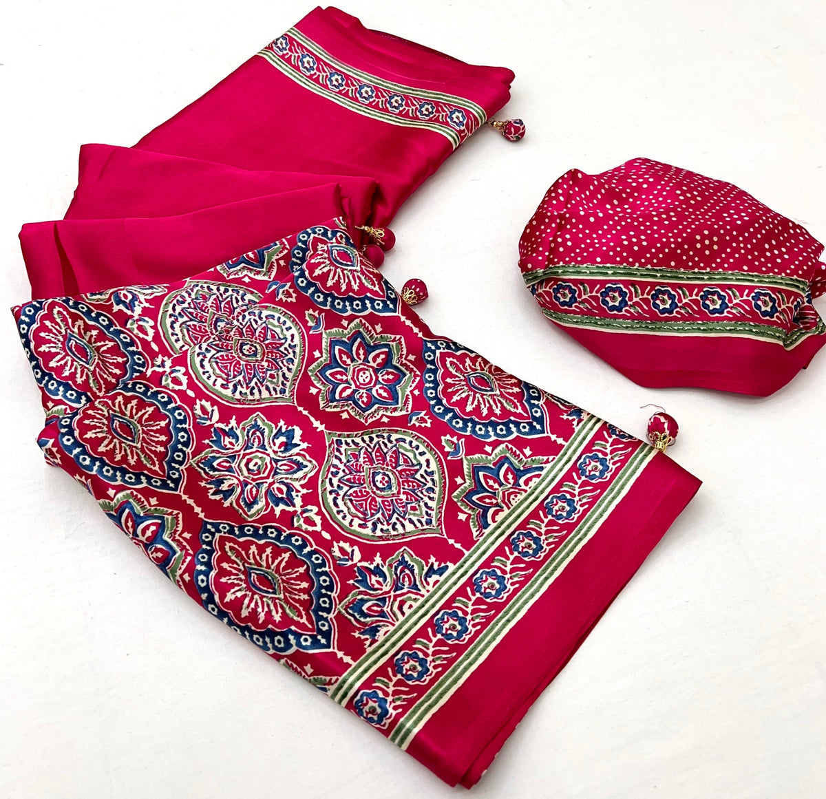 Avyanna Soft Drape Semi Modal Saree for Party Wear