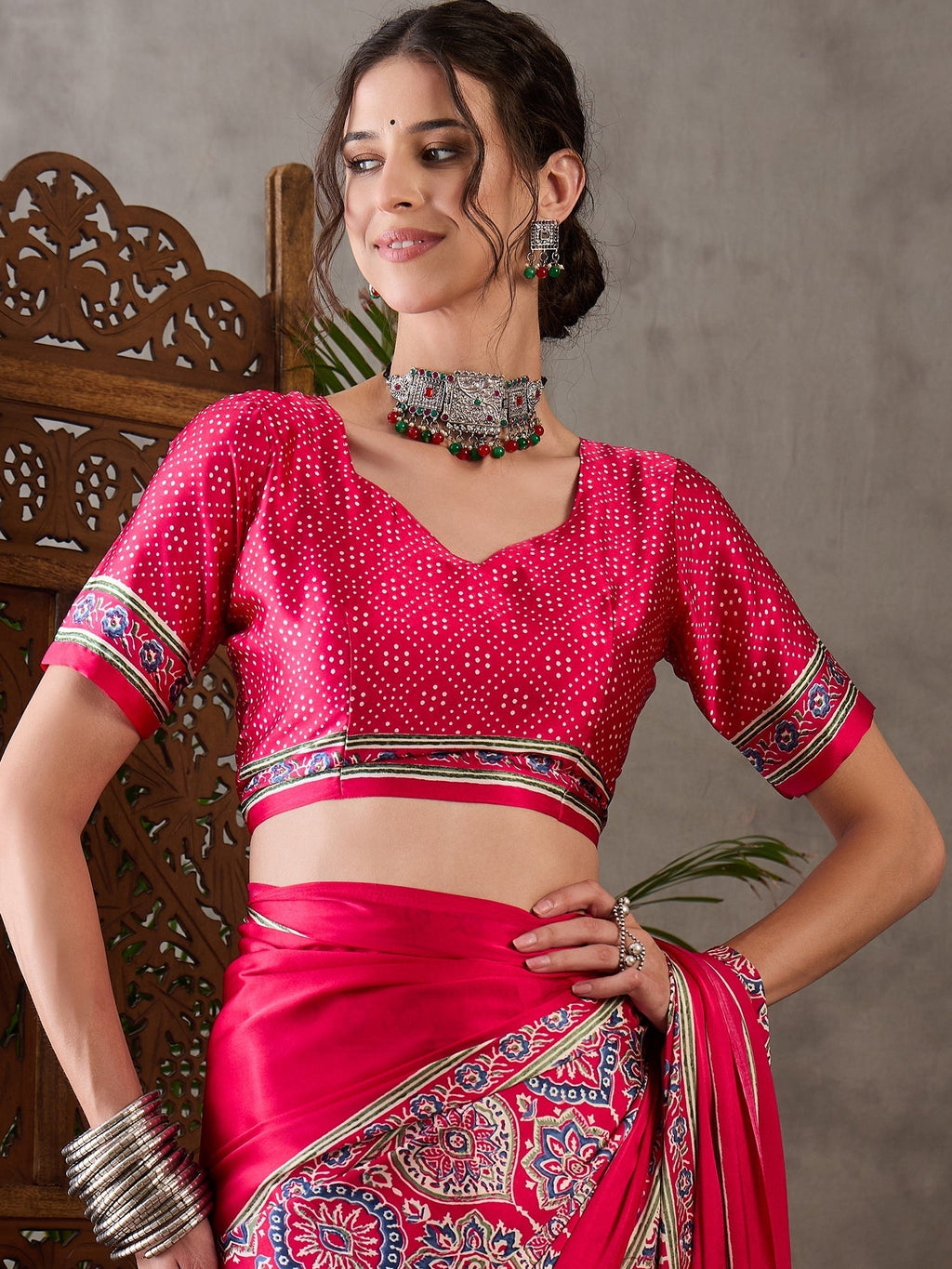 Avyanna Soft Drape Semi Modal Saree for Party Wear