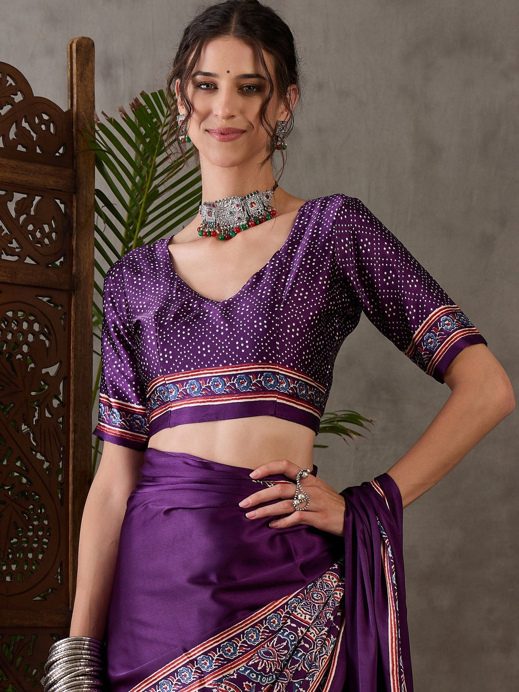 Avyanna Soft Drape Semi Modal Saree for Party Wear