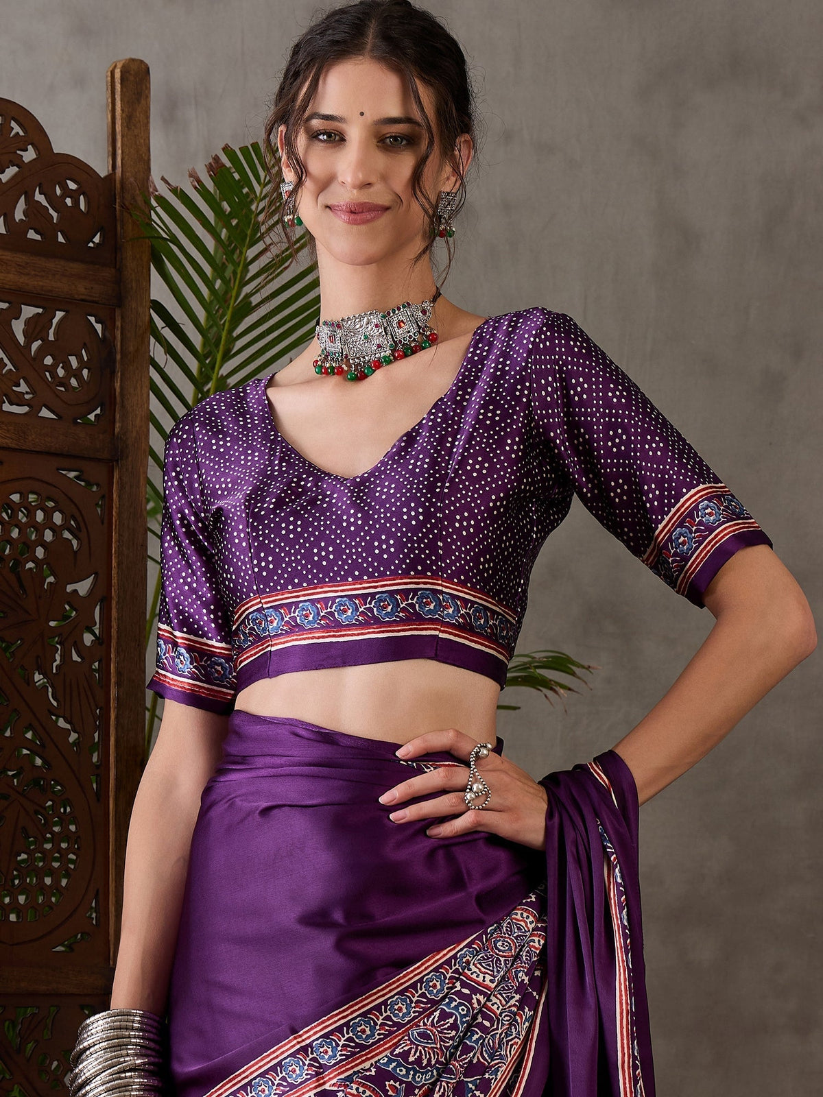 Avyanna Soft Drape Semi Modal Saree for Party Wear