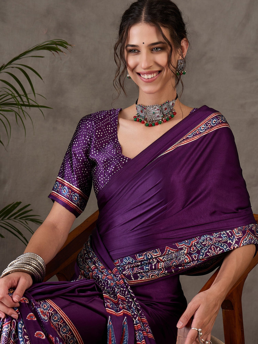 Avyanna Soft Drape Semi Modal Saree for Party Wear